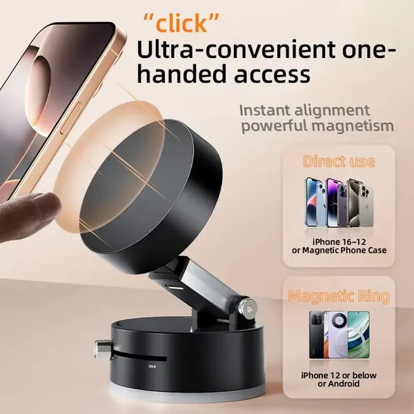 Foldable Magnetic Car Phone Holder