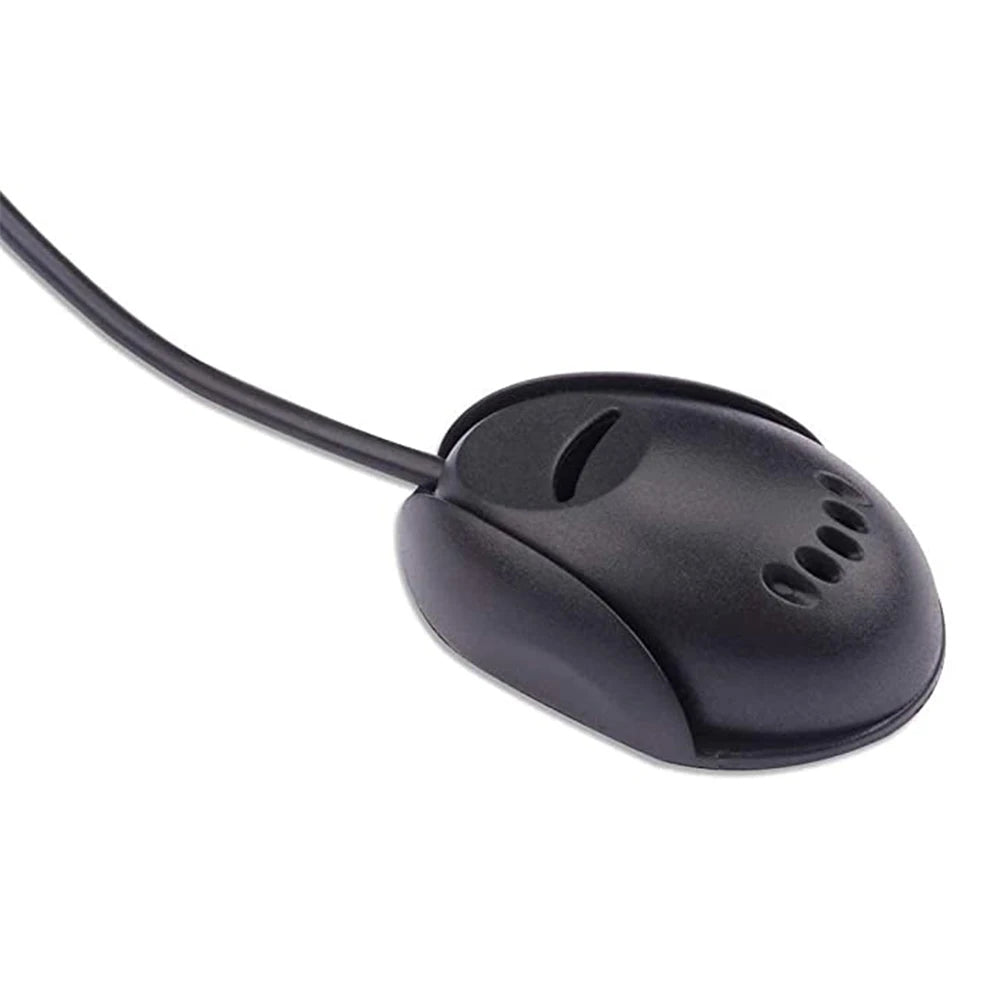 Car stereo external mic accessory