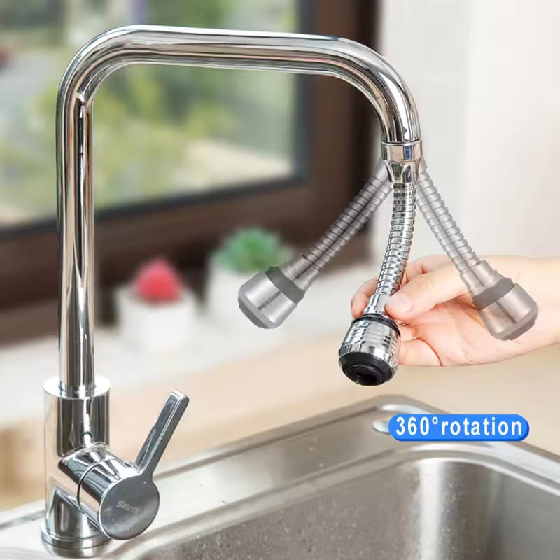 Rotatable Faucet Extender Water Save