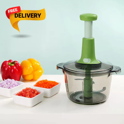 Multipurpose Hand Press Kitchen Chopper