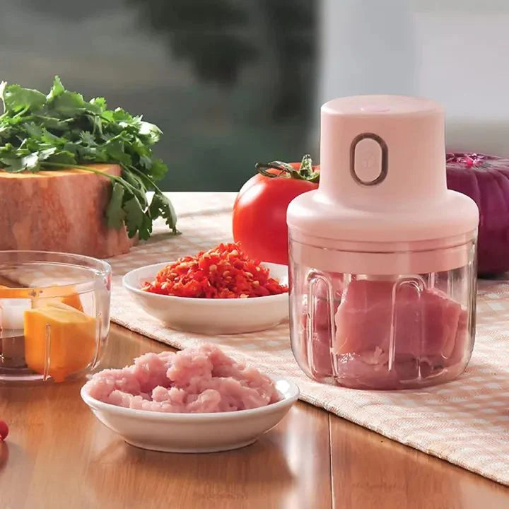 Portable USB Rechargeable Food Chopper