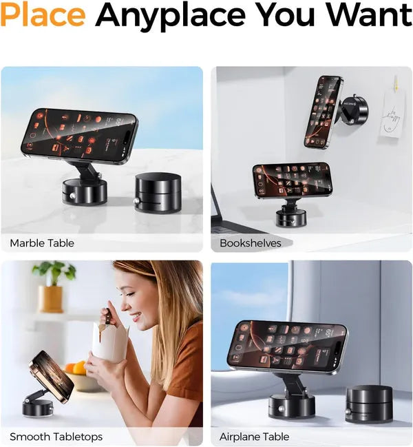 Foldable Magnetic Car Phone Holder