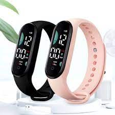 Waterproof M4 Touch Led Digital Watch For Men Fashion - All Colors Available