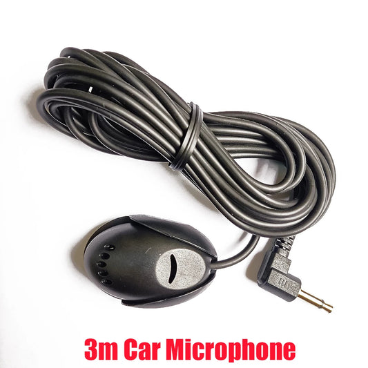 Car stereo external mic accessory