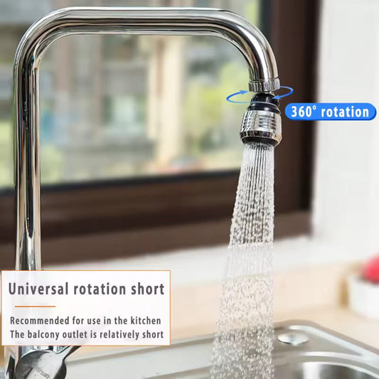 Rotatable Faucet Extender Water Save