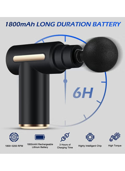 Ultra-Quiet Portable Massage Gun