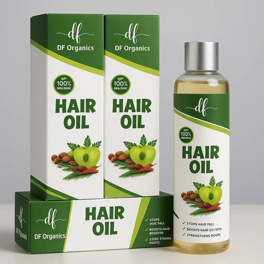 DF Organics Hair Oil – Anti Hair Fall & Hair Growth Oil