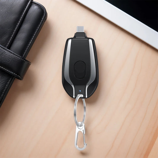 Ultra-mini portable keychain charge