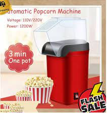Oil-Free Hot Air Popcorn Make