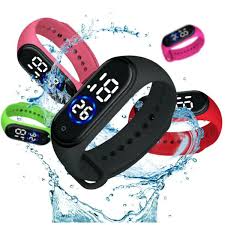 Waterproof M4 Touch Led Digital Watch For Men Fashion - All Colors Available